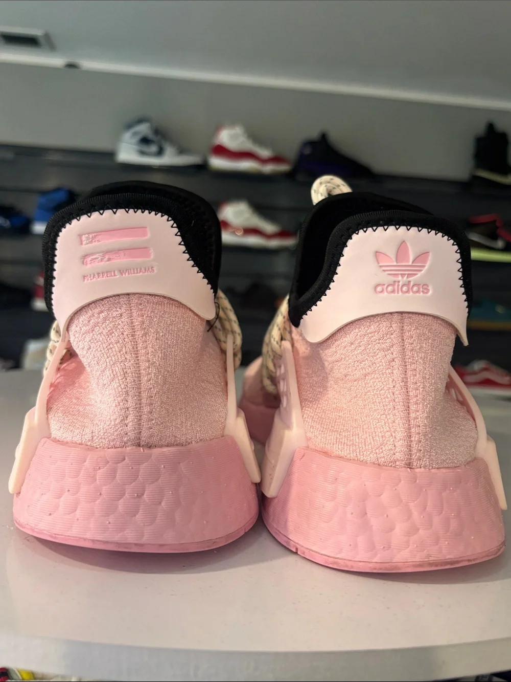 Pharrell X Addidas NMD Human Race ’pink’ Mens Size 10